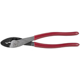 Klein Tools 1005 front view showing compact crimper and cutter design for professionals