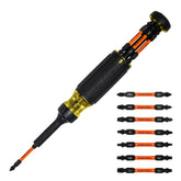 Klein Tools front handle showing cushioned grip for comfort