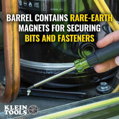 Klein Tools 32327 open bit storage displaying internal tips for quick access