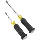 Klein Tools 85442DD front view showing both drivers and benefit of durable construction