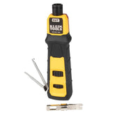 Klein Tools front profile showing punchdown tool for quick precise terminations