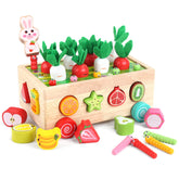 KMTJT front packaging showing full wooden farm toyset and educational variety benefits
