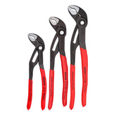 KNIPEX Cobra front packaging showing complete 3-piece set and tray for organized storage