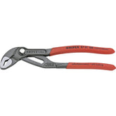 KNIPEX Cobra front view showing full pliers and quick adjustment button for faster work