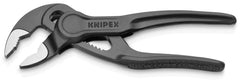 KNIPEX Cobra XS textured handles for improved control and reduced hand fatigue