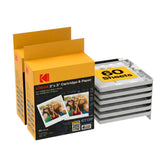 KODAK cartridge pack front view showing six cartridges and brand clarity benefits