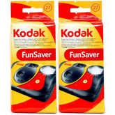 KODAK Funsaver front packaging showing camera ready to shoot and vibrant colors
