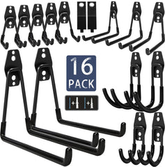 KOFANI front view of 16-piece hook kit showing organized storage benefit