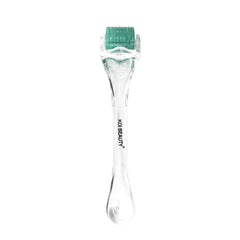 Koi Beauty derma roller front view showing ergonomic handle and roller for easy control
