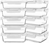 KOMUEE front packaging showing 10-pack and white lids, highlights value and durability