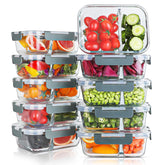 KOMUEE front view of 10-pack showing neat organization and capacity