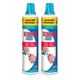 KONG front packaging showing twin 14 oz tubes and clear labeling, easy use benefit