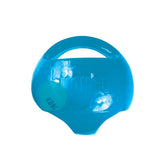 KONG Jumbler Ball front view showing shape and color for visible fetch
