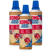 KONG front packaging showing peanut butter paste and three tubes benefit easy stuffing