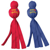 KONG Wubba front view showing reinforced nylon and long tails for durable play