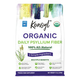 Konsyl front packaging 12oz showing organic label and serving count benefit