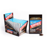 Kopiko Focus front packaging showing bold coffee branding and sugar-free benefit