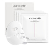 Koreana Skin front box packaging showing four individually sealed hydrogel masks and product benefit
