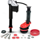 Korky 4010MP front packaging showing complete toilet repair kit benefit of all-in-one replacement