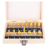 KOWOOD front packaging wooden case showing organized bit layout and protection
