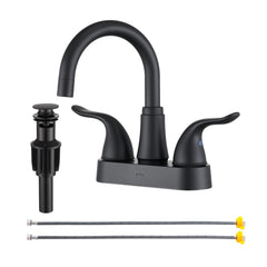 KPW matte black front view showing sleek modern look and easy cleaning benefit