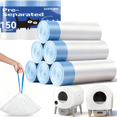 KropBom front packaging showing 150-count liners and product benefits