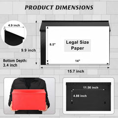 KYODOLED lid open at 90 degrees demonstrating one-handed access convenience