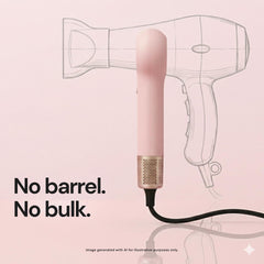 L'ANGE HAIR magnetic concentrator close-up for precise styling and targeted airflow