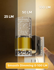 L LOHAS LED acrylic bubble texture close-up creating decorative light diffusion and durability