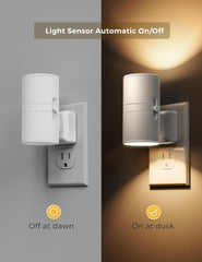 L LOHAS LED side profile with white shade highlighting minimalist modern look