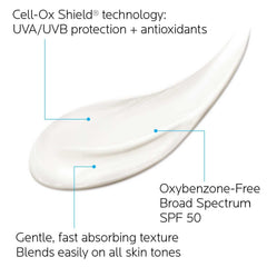 La Roche-Posay being applied on a child’s arm showing smooth blend and quick absorption