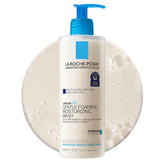 La Roche-Posay front pump bottle showing clear brand and clean design for quick identification