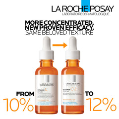 La Roche-Posay dropper dispensing clear serum for precise dosing