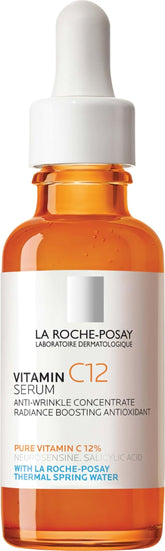 La Roche-Posay front packaging showing serum bottle and benefits