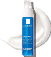 La Roche-Posay jar front view showing clean packaging and gentle moisturizer benefit
