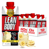 Labrada banana RTD front packaging showing nutrition highlights and clean design