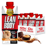Labrada front carton showing product name and chocolate peanut butter flavor, convenient protein