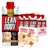 Labrada front packaging showing salted caramel flavor and benefits
