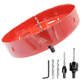 LAIWEI 254mm front view showing full saw cup and clean edge benefit