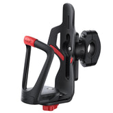 Lamicall front view of bottle cage showing secure hold and sleek design