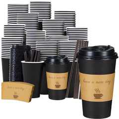 Lamosi front packaging of 50-pack 16 oz cups showing contents and brand benefit of ready supply