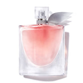 Lancôme bottle front view showing elegant design and instant luxury appeal