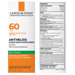 La Roche-Posay close-up of creamy, lightweight Anthelios texture highlighting quick absorption