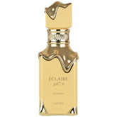 Lattafa Eclaire Banoffi bottle front showing elegant design and gifting appeal