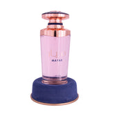 Lattafa Mayar front bottle highlighting elegant packaging and collectible design
