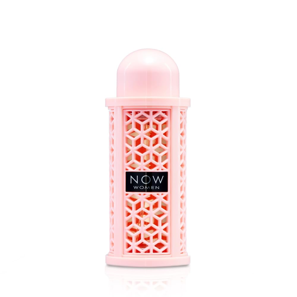 Lattafa Rave Now front bottle showing elegant design and confident style