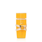 Lattafa Yara Tous front bottle showing elegant design and clear branding benefits long wear
