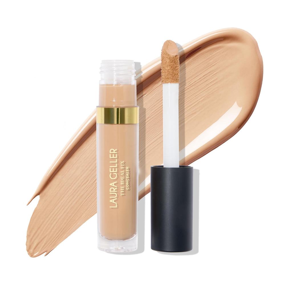 LAURA GELLER front packaging showing product benefits and shade light