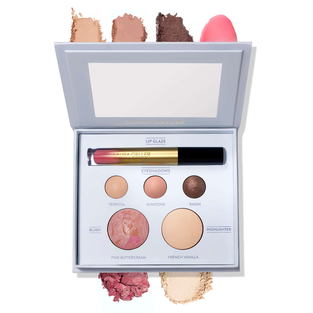 LAURA GELLER palette front closed compact for travel convenience