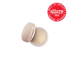 Laura Mercier open sifter revealing controlled dispensing for less mess